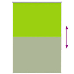 Berkfield Roller Blind Blackout Leaves Green 100X150 Cm Fabric Width 95.7 Cm Polyester - thumbnail 9