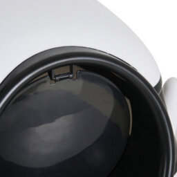 Darphe Black Enclosed Cat Litter Box With Flip Lid And Scoop, 35Cm W X 40Cm D X 40Cm H - thumbnail 6