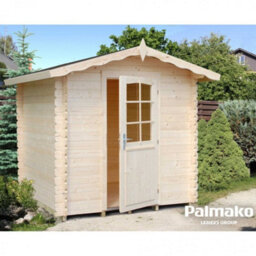 Palmako Vivian 3.8M² - 2.0M X 2.0M - 28mm Wall Logs - thumbnail 4
