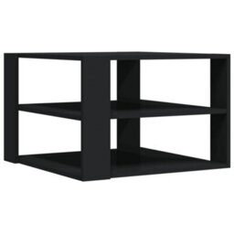 Vidaxl Coffee Table Black 59.5X59.5X40 Cm Engineered Wood - thumbnail 5