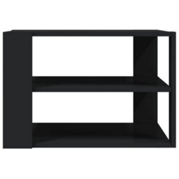 Vidaxl Coffee Table Black 59.5X59.5X40 Cm Engineered Wood - thumbnail 6