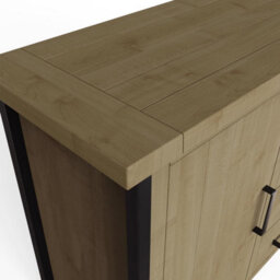 Fwstyle 2 Door 4 Drawer Solid Pine Large Sideboard - thumbnail 4