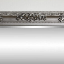 The Online Mirror Shop Leaner Mirror Grand Louis Rectangular Shape With Antique Silver Frame For Hanging In Bedroom - H 180Cmxw 90Cmxd 6.5Cm - thumbnail 3