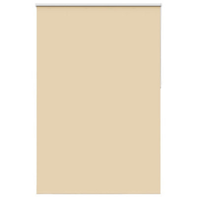 Berkfield Durable Roller Blind Blackout Beige 160X230 Cm Fabric Width 156.6 Cm Polyester - image 1