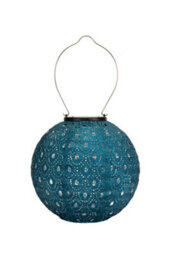 "Paulmann Pauleen 48304 Led Solar Lantern ""sunshine"" Charm Dark Blue Ip44 Solar Light"