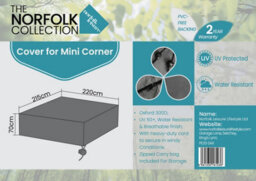 Norfolk Leisure Mini Corner Cover  L220Cm X W215Cm X H70Cm - thumbnail 2