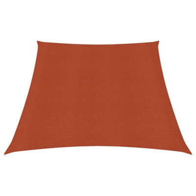 Berkfield Sunshade Sail 160 G/m2 Terracotta 3/4X2 M Hdpe - image 1