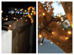 Eagle Connect Cluster Lights Black Rubber Ip65 Copper Gold 40M - thumbnail 7