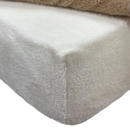 Ohs 25Cm Deep Fitted Soft Teddy Fleece Thermal Warm Bed Sheet, Super King - Blush Pink - thumbnail 2