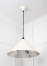 From the Anvil Smooth Nickel Hockley Pendant In Teasel - thumbnail 5