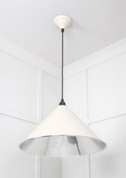 From the Anvil Smooth Nickel Hockley Pendant In Teasel - thumbnail 4