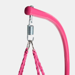 Ohs Macrame Hanging Chair Outdoor Swing Garden Hammock Rope Tassels - thumbnail 6