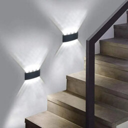 Modern Led Wall Sconce  White Up Down Light For Indoor&outdoor Decor - thumbnail 4