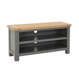 The Furniture Market Marbury Slate Grey Shoe Bench / Tv Unit - thumbnail 4