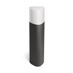 Luminosa Lighting Luminosa Mandela 1 Light Outdoor Bollard Light Urban Grey Ip44
