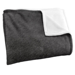 Star Trek Klingon Empire Silky Supersoft Blanket Grey/black (One Size) - thumbnail 3