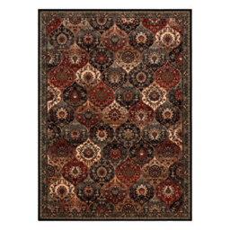 RugsX Wool Carpet Kashqai 4373 500 Oriental, Trellis Green / Claret   160X240 Cm - thumbnail 2