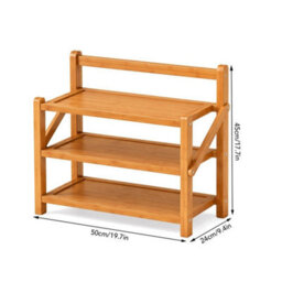 3-50 Multi-Layer Shoe Shelf Large Footwear Storage For Bedroom Hallway Indoor Use - thumbnail 2