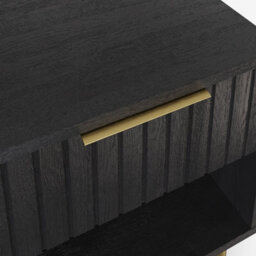 Gfw Nervata Lamp/side Table Black/gold - thumbnail 6