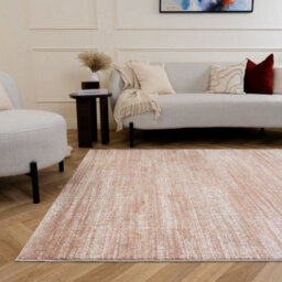 The Rugs Montana Cream And Rose Abstract Area Rug And Runner Soft Durable Pet Friendly Easy To Clean Living Room Bedroom 3800Crrs - thumbnail 7