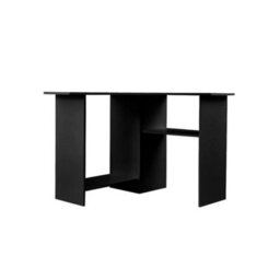 Black Computer Desk Pc Laptop Table Corner Home Office Study Gaming - thumbnail 4
