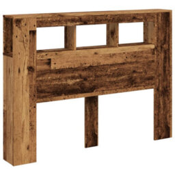 Walplus Led Headboard Old Wood 140X18.5X103.5 Cm Engineered Wood - thumbnail 3
