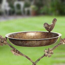 Dibor Butterfly Hanging Heart Outdoor Garden Decor Bird Feeder - thumbnail 4