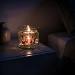 Garden Greatness Maison Noir Pomegranate Led Gel Candle - thumbnail 4