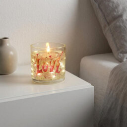 Garden Greatness Maison Noir Pomegranate Led Gel Candle - thumbnail 1