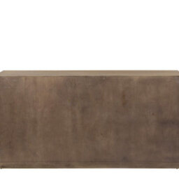 Wyld Haus Pirineus 3-Door Sideboard In Weathered Oak With Ribbed Doors - thumbnail 6