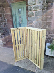 Churnet Valley Garden Furniture Ltd Churnet Valley Small Poly Smoking Shelter - thumbnail 5