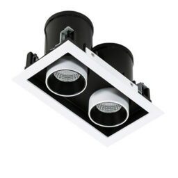 Luminosa Lighting Luminosa Modern Technical Led Recessed Ceiling White, Black, Cool White 4000K 1640Lm - thumbnail 2