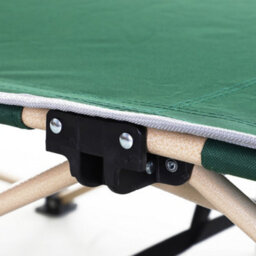 Outsunny Single Portable Outdoor Military Sleeping Bed Camping Cot Green - thumbnail 7