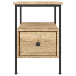Berkfield Bedside Cabinet Sonoma Oak 34X36X50 Cm Engineered Wood - thumbnail 6