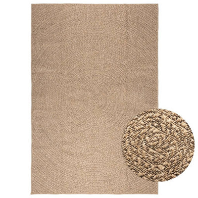 Berkfield Rug Zizur 160X230 Cm Jute Look Indoor And Outdoor - image 1