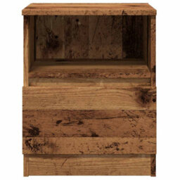 Berkfield Bedside Cabinet Old Wood 40X40X50 Cm Engineered Wood - thumbnail 5