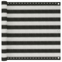 Berkfield Balcony Screen Hdpe 90X300 Cm Anthracite And White