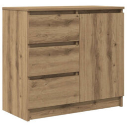 Vidaxl Sideboard With Drawer Artisan Oak 71X35X65 Cm Engineered Wood - thumbnail 2