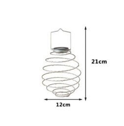 Marco Paul 4X Solar Hanging Spiral Led Lights - thumbnail 2