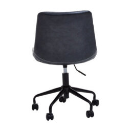 Orsina Ergonomic Grey Home Office Chair, Comfortable Design Work From Home Chair, Movable Chair For Bedroom - thumbnail 4