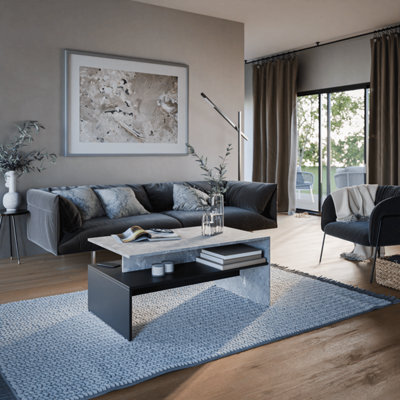 Arte Baros Coffee Table - Compact Versatility In Stylish Colours - W1000mm X H450mm X D600mm - image 1