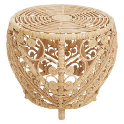 Orsina Chic Design Large Natural Rattan Table, Versatile Coffee Table, Light Weight Cocktail Table, Side Table - thumbnail 3