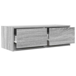 Berkfield Tv Cabinet Grey Sonoma 80X31X25.5 Cm Engineered Wood - thumbnail 5