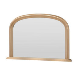 Yearn Overmantle Arched Contemporary Mirror Gold 112(W)X77Cm(H) - thumbnail 2