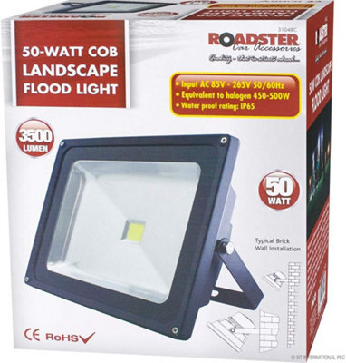 50W Cob Landscape Flood Light Outdoor Garden Home Waterproof New Bright Led