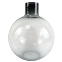 Leaf 100Cm Yellow Lily Black Eucalyptus Glass Ball Vase - thumbnail 5
