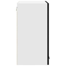 Walplus Hanging Glass Cabinet Black Oak 60 X 31 X 60 Cm Engineered Wood - thumbnail 8