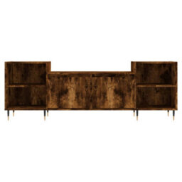 Walplus Tv Cabinet Smoked Oak 160X35X55 Cm Engineered Wood - thumbnail 5