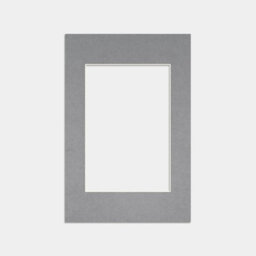 Ak Frames 6X4 Mid Grey Picture Mounts To Fit 4X3 Aperture Size - Mount Board Only (No Frame Included) - thumbnail 1