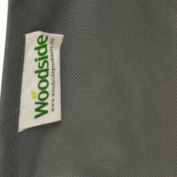 Woodside Grey Heavy Duty Outdoor Garden Furniture Cushion Storage Bag Case - thumbnail 2